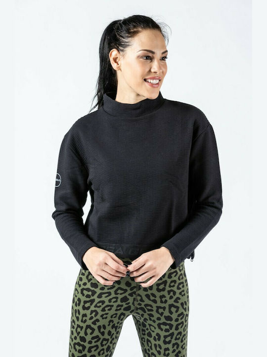 GSA Women's Cropped Sweatshirt Black