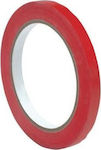 Selloplast Ταινία Συσκευασίας Σακουλοκλείστη Κόκκινη 12mm x 60m