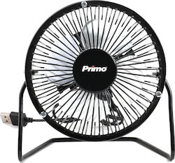 Primo PRMF-80426 Fan USB 10cm Schwarz