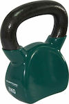 Tunturi Green Vinyl Kettlebell 8kg