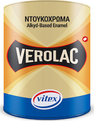 Vitex Цвят на лака Антикорозионно покритие Разтворимо Verolac 0.75лт 13 Бяла Блестящ