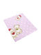 Dimcol Two Lovely Bears Baby Sheet Crib Cotton Fitted 65 Lila 70x140cm 1916118406906574