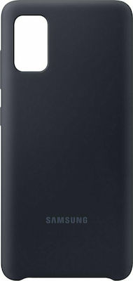 Samsung Silicone Cover Silicone Back Cover Black (Galaxy A41)