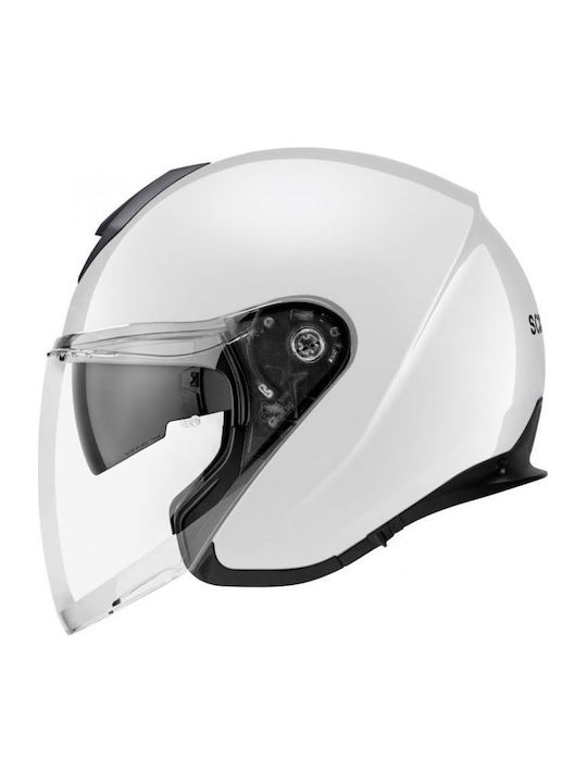 Schuberth M1 Pro Glossy White Motorcycle Helmet...