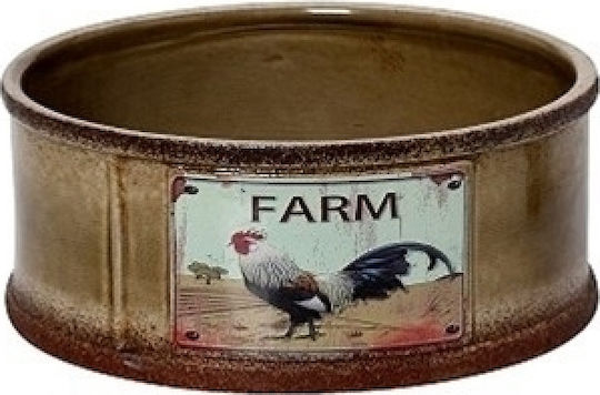 Espiel Decorative Bowl Green 12.5x12.5x5.8cm