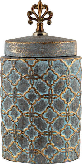 Zen Collection Декоративна ваза Керамика Тюркоазен 19x11.5x41см 1бр
