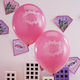 Latex balloons pop art party 10pcs.