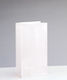 Paper bags for parties 12pcs white