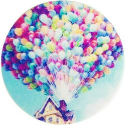 Pop Socket for Mobile Phone Ballons Flying House