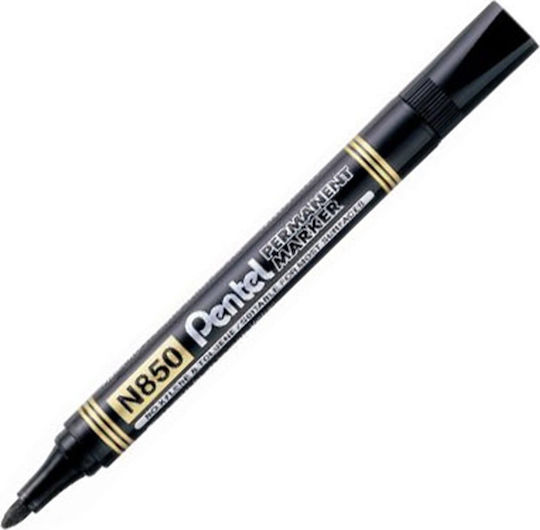 Pentel N850 Ανεξίτηλος Μαρκαδόρος Μαύρος 1.5mm