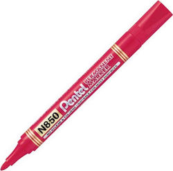 Pentel N850 Ανεξίτηλος Μαρκαδόρος Κόκκινος
