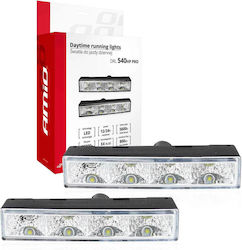 AMiO DRL 540 Pro Square Daytime Running Lamps Car Universal 12 / 24V 6W 4.7cm 2pcs AMiO DRL 540 Pro Square Daytime Running Lamps Car Universal 12 / 24V 6W 4.7cm 2pcs