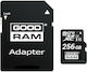 GoodRAM M1AA microSDXC 256GB Class 10 U1 UHS-I with Adapter