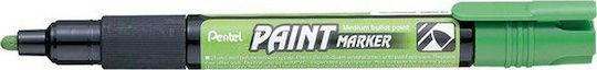Pentel Paint Ανεξίτηλος Μαρκαδόρος Πράσινος 3mm