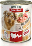 Bewi Selection Canned Grain Free Wet Dog Food with Poultry 1 x 800gr