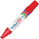 Artline 100 Permanent Marker 12mm Rot