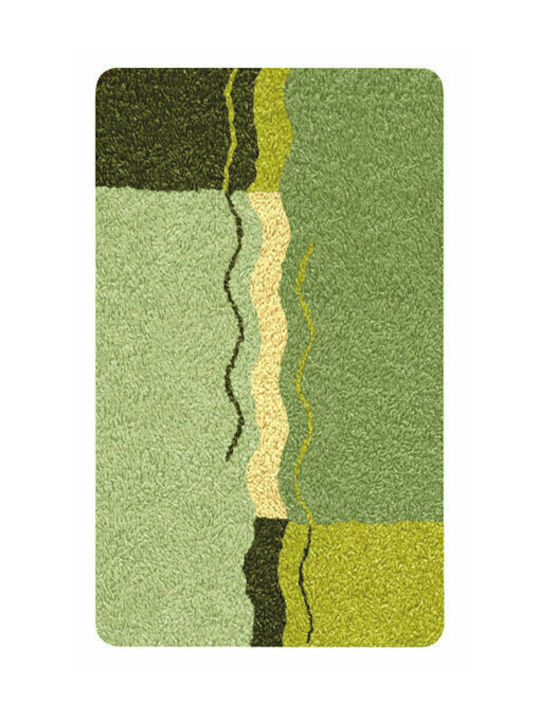 Kleine Wolke Non-Slip Bath Mat Vanessa 5503603225 Green 70x120cm