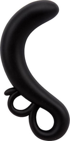 Chisa Novelties Two-Finger G-Spot Дилдо Черен 14.2см