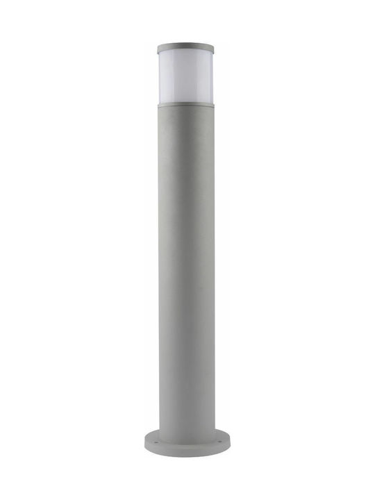 VK Lighting VK/01091/G/75 Outdoor Floor Lamp Kleine Post IP54 for E27 Bulb Gray