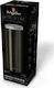 Berlinger Haus Metallic Line Vase Pasta with Lid made of Stainless Steel Carbon Collection 9.5x9.5x30cm