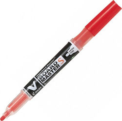 Pilot V-Board Master Whiteboard Marker 1.3mm Red WBMA-VS-EF-R