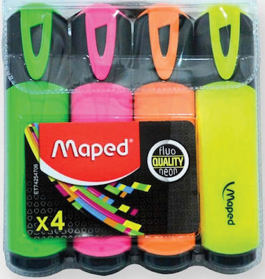 Maped Classic Highlighters 5mm Multicolour 4pcs