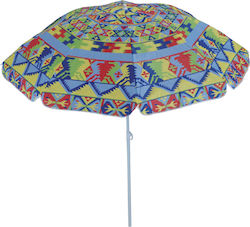 Summer Club Folding Beach Umbrella Diameter 2m ...