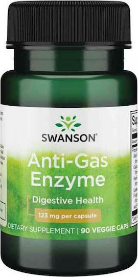 Swanson Anti-gas Enzyme 90 φυτικές κάψουλες