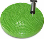 Tunturi Air Stepper Balance Ball Green Height 9cm with Diameter 33cm