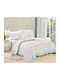 Dimcol 404 Σετ Κουβερλί Μονό Microfiber 2 τμχ 160x220cm 2τμχ