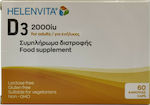 Helenvita D3 Βιταμίνη για Ανοσοποιητικό 2000iu 60 κάψουλες