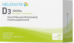 Helenvita D3 Vitamin for Immune System Boost 1200iu 60 caps