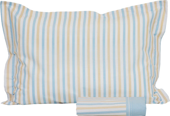 Anna Riska Mix & Match Baby Sheet Crib Cotton Light Blue 120x165cm