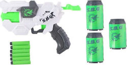 Eddy Toys Shooting Gun με Σφαίρες και Τενεκεδάκια Παιδικό Πιστόλι