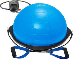 Lifefit Balance Ball Blue Height 25cm with Diameter 58cm