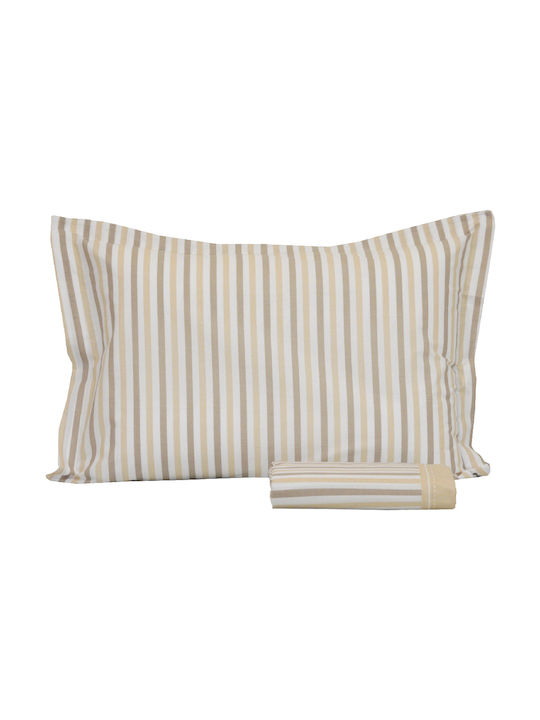 Anna Riska Mix & Match Baby Sheet Cradle Cotton Beige 80x100cm