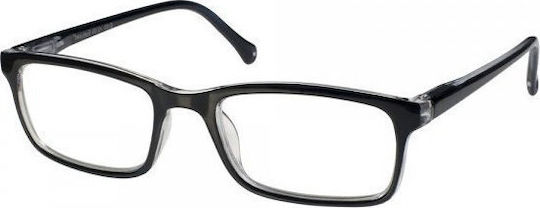 Eyelead E151 Men's Reading Glasses +2.25 Black Ε 151