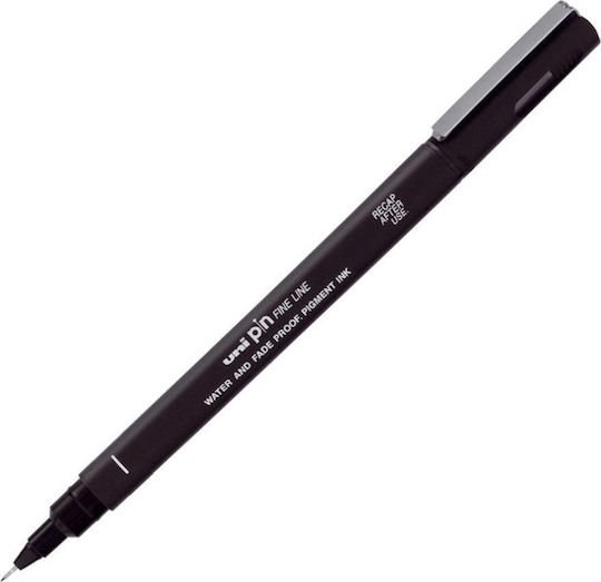 Uni-Ball Pin Line Μαρκαδόρος Σχεδίου Μαύρος 0.3mm
