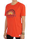 Superdry Vintage Text Graphic Women's T-shirt Red