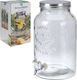 Zaros Distribuitor de băuturi De sticlă cu robinet 5.5lt