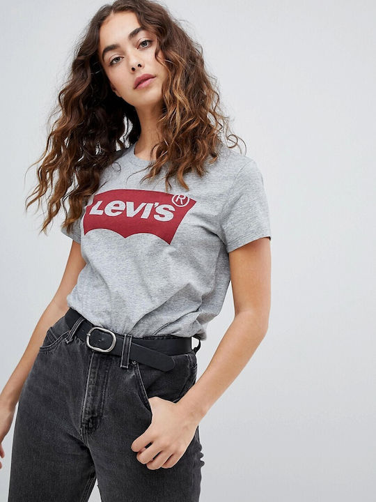 Levi's The Perfect Γυναικείο T-shirt Γκρι