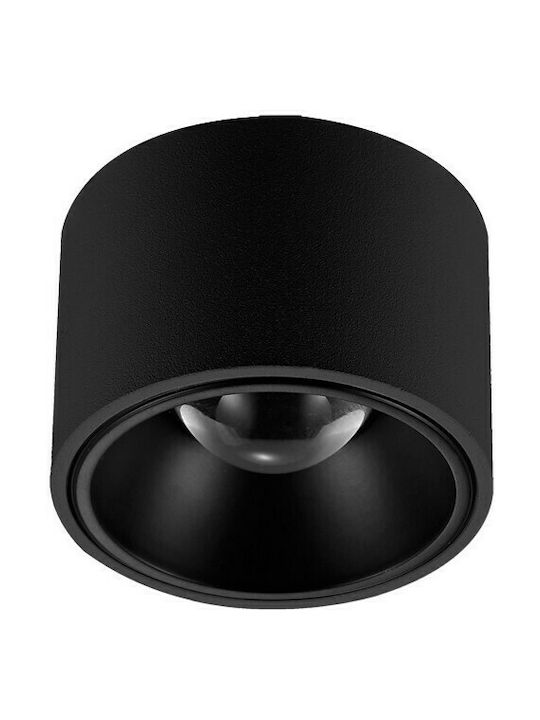 VK Lighting Outdoor Ceiling Spot with Integrated LED in Black Color 64174-079721
