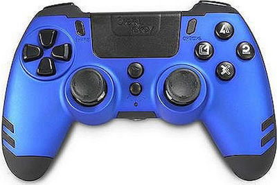 Steelplay Metaltech Kabellos Gamepad für PS4 Blau