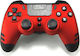 Steelplay Metaltech Kabellos Gamepad für PS4 Rot