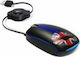 Spirit of Gamer Advance Mini Verkabelt Mini Maus Schwarz