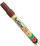 Artline 70 Permanent Marker 1.5mm Brown