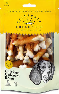 Celebrate Freshness Calcium Bone Leckerli Hund Diät mit Huhn 100gr 84009