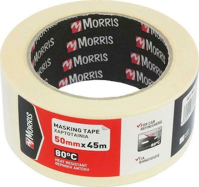 Morris Paper Tape 50mm x 45m 80c 15039