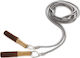 Body Sculpture Springseil Gymnastik mit Gewicht 2,75m Grau