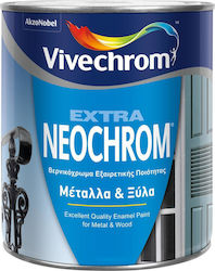 Vivechrom Culoarea lacului Soluție solventă Extra Neochrom 0.75lt Cypress Strălucitor
